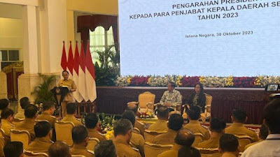 Jokowi Kumpulkan Seluruh PJ Kepala Daerah Di Istana Hari Ini