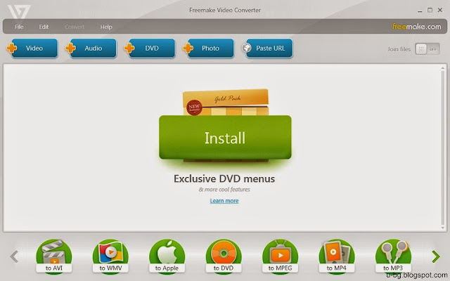 Freemake Free Video Converter много добър аудио-видео конвертор