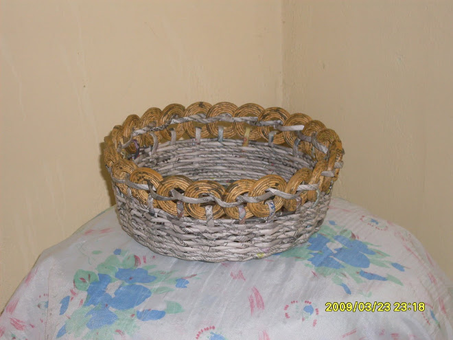 cesta con aritos