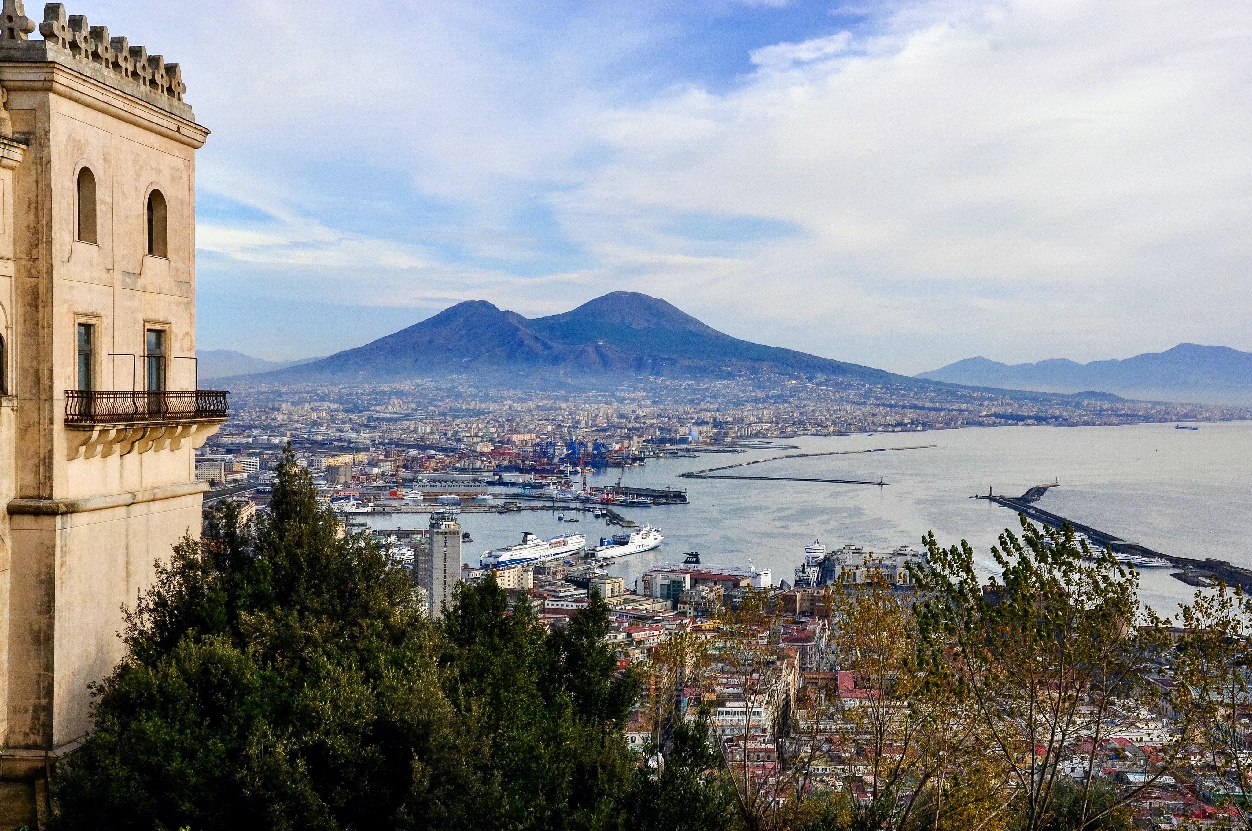 Naples in Italy