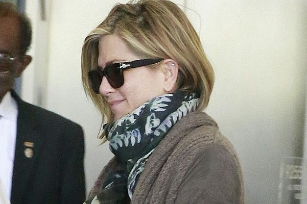 Jennifer Aniston went to the Hollywood