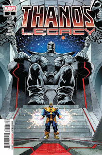 Este miércoles se pone a la venta en USA el primer número de Thanos Legacy, nueva serie protagonizada por el Titan Loco, fruto de los guiones de Donny Cates con arte de Brian Level.