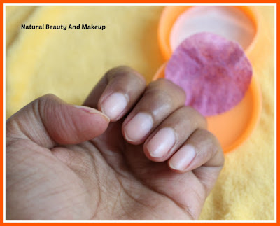 S.H.C Natural Essence Fruit Type Nail Polish Remover Review on the weblog Natural Beauty And Makeup