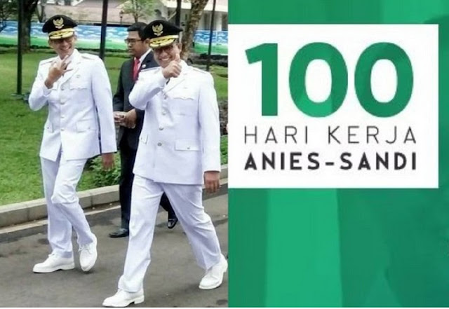 Sederet Prestasi 100 Hari Kerja Anies-Sandi