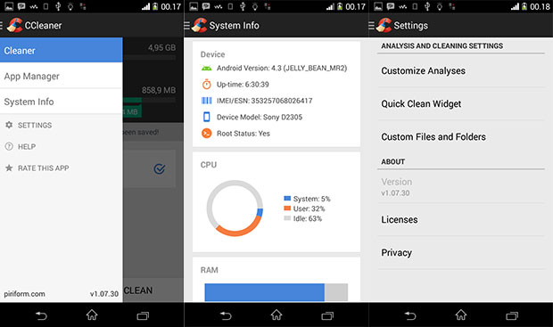 CCleaner v1.13.50 Apk