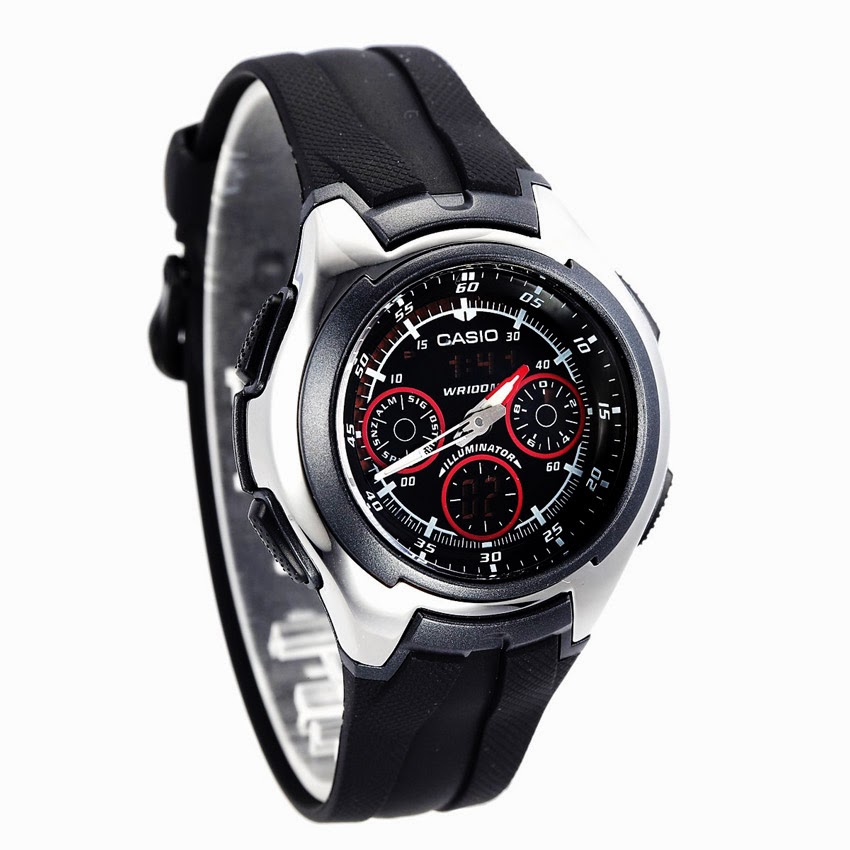 Casio AQ163W-1B1 Watch