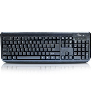 QLX SL-K716 Wired USB Standard Keyboard(Black) 33% OFF