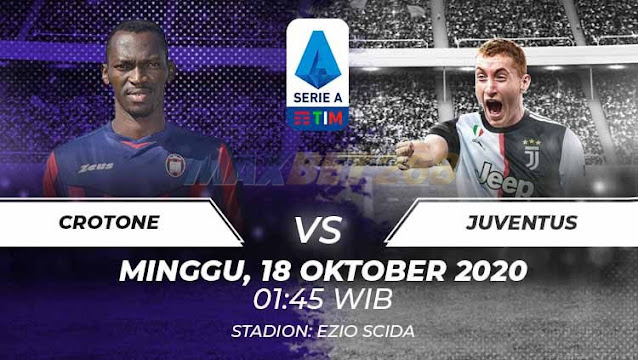 Prediksi Crotone Vs Juventus, Minggu 18 Oktober 2020 Pukul 01.45 WIB @ RCTI