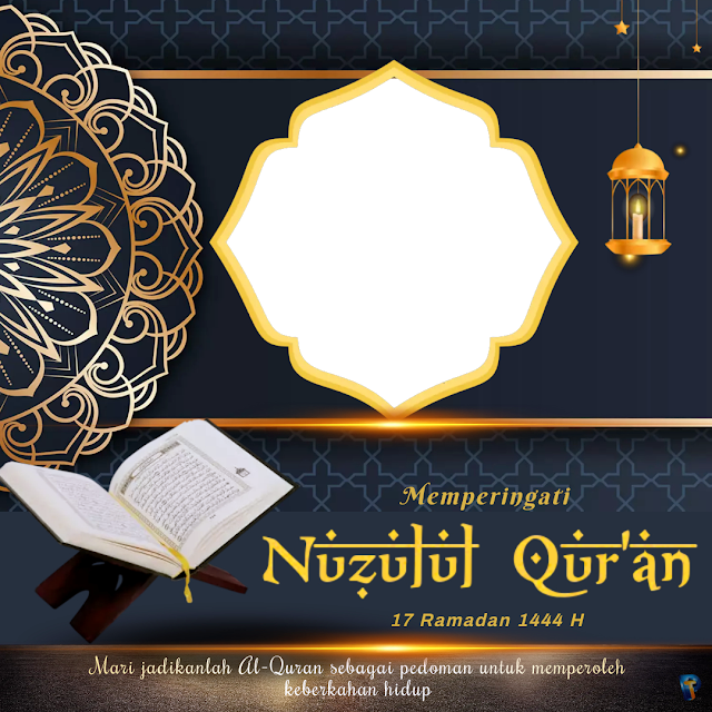 Pasang Twibon Memperingati Nuzulul Qur'an 1444 Hijriyah