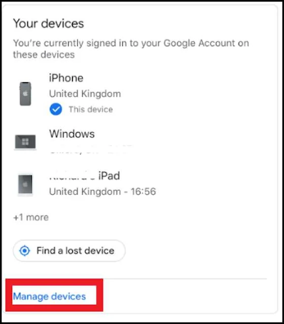 الهاتف delete gmail account from phone