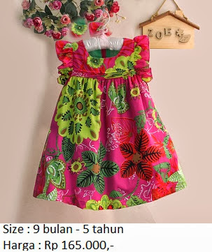 Harga jual baju natal anak perempuan 2013