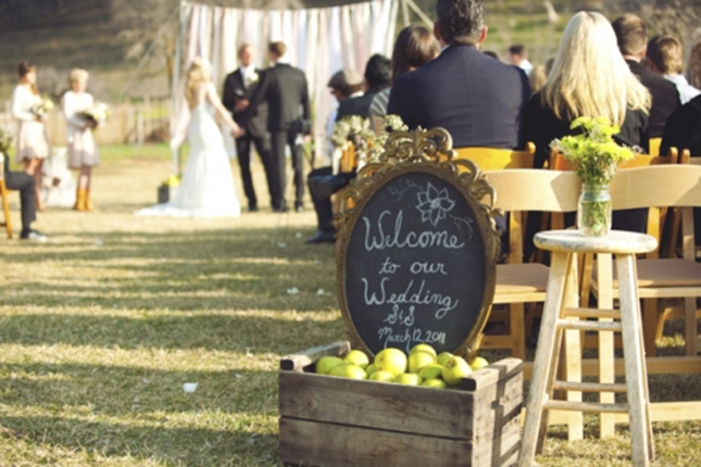 make great wedding decorations To make your signs a bit more trendy go