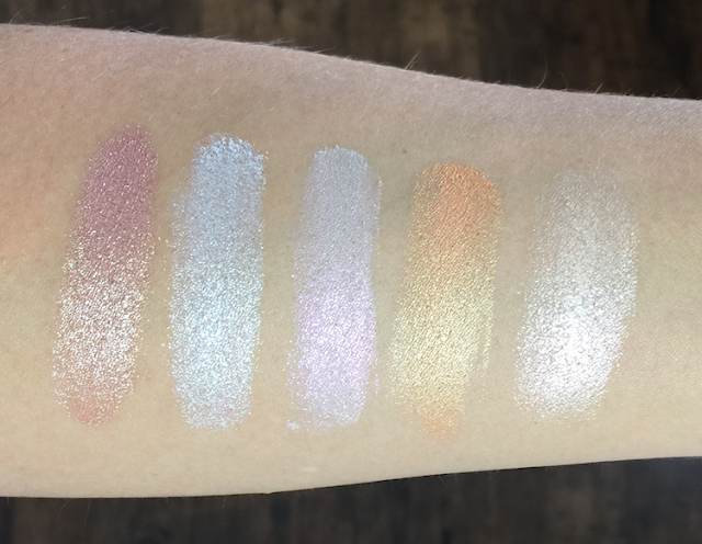 colour pop golden state of mind eyeshadow palette swatches review