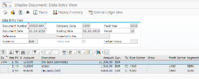 SAP HANA KSII, SAP Actual Price