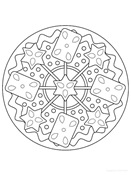 Fiestas . mandalas navidad (14)