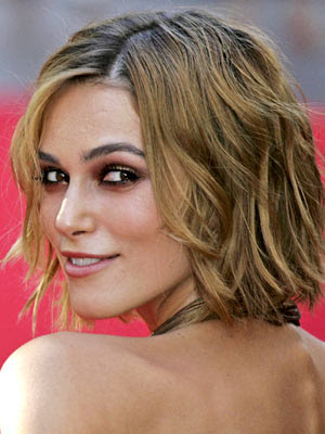 keira knightley short hair. keira knightley haircut bob