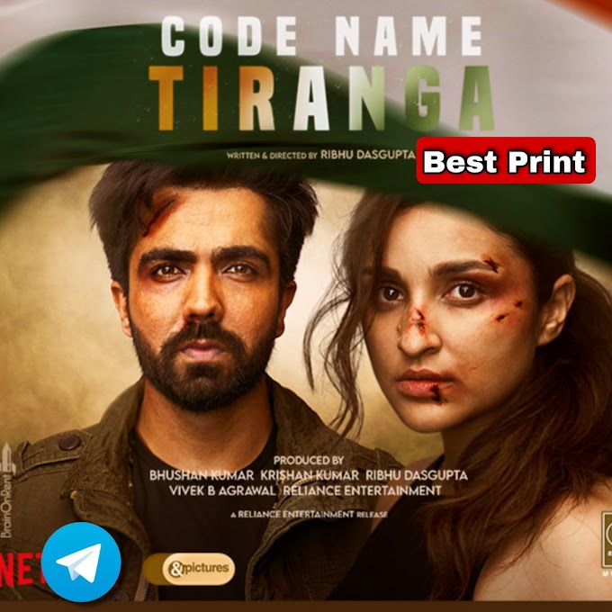 Code Name Tiranga movie download filmyzilla, filmyman in 480P and 720P