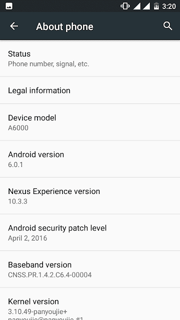 Menjaga tampilan dan kelebihan Stock ROM tapi dengan kekuatan yang lebih NEXUS-EXPERIENCE ROM 10.3.3 for Lenovo A6000/Plus