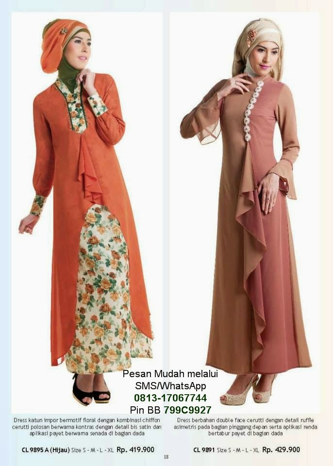 Baju Gamis Terbaru 2014  Cantik Berbaju Muslim