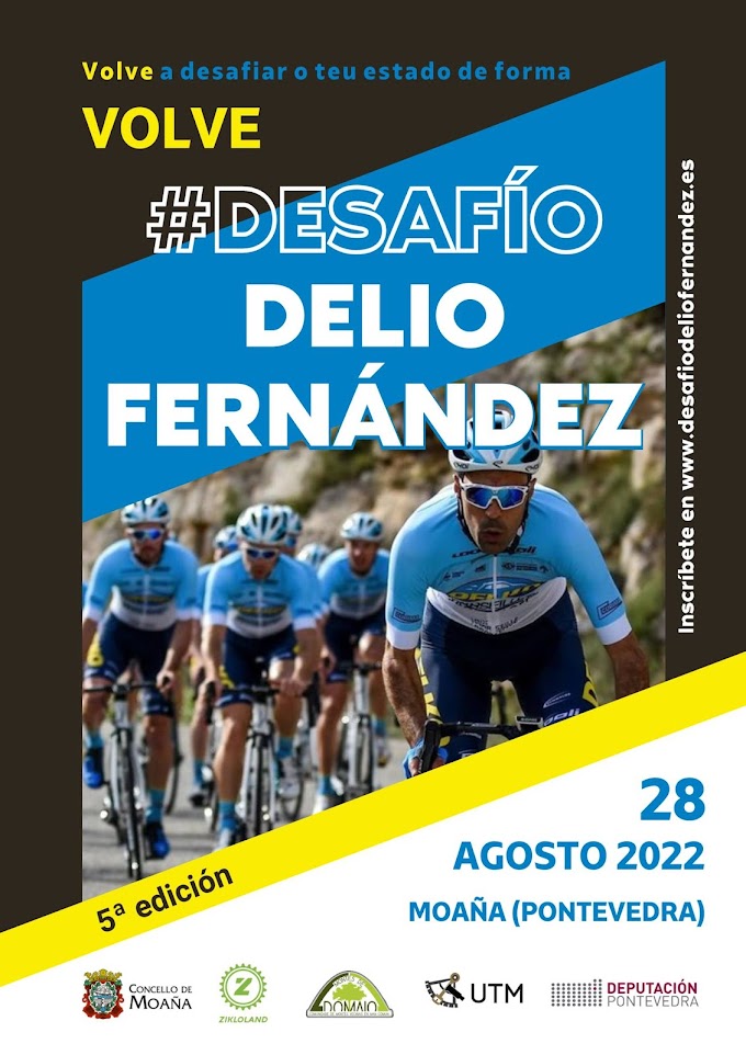 El Desafío Delio Fernández by Zikloland regresa el 28 de agosto en Moaña