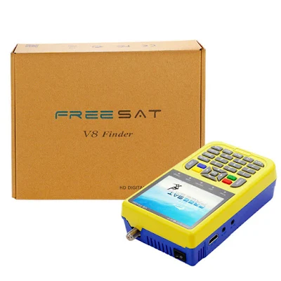 V-71 Freesat V8 DVB-S2 High Definition TV Satellite Finder 3.5 Inch LCD Display