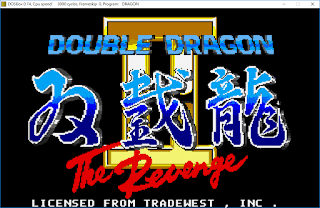 Dos Game Double Dragon II