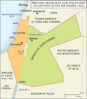 British Mandate Palestine & Transjordan