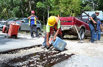 El Gobierno de Roberto Borge concluye trabajos complementarios de la red de agua potable de Francisco May