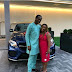 Tonye Cole Buys His Wife, Sylvia Cole, A Benz For Their 23rd Wedding Anniversary 