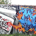 Mural Graffiti Letters "Fyrze" in Paris, France by Fyrze