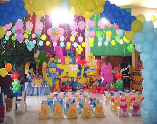 Fiestas Infantiles Decoradas con Pocoyo