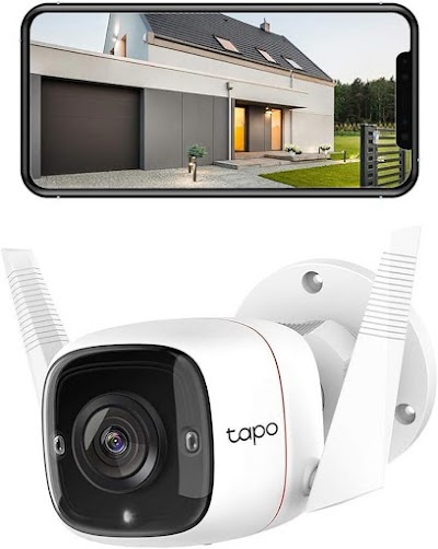 1296p High Definition Outdoor CCTV Security Wi-Fi Smart Camera | Alexa Enabled