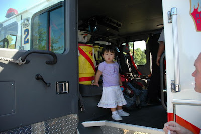On Board a Fire Truck