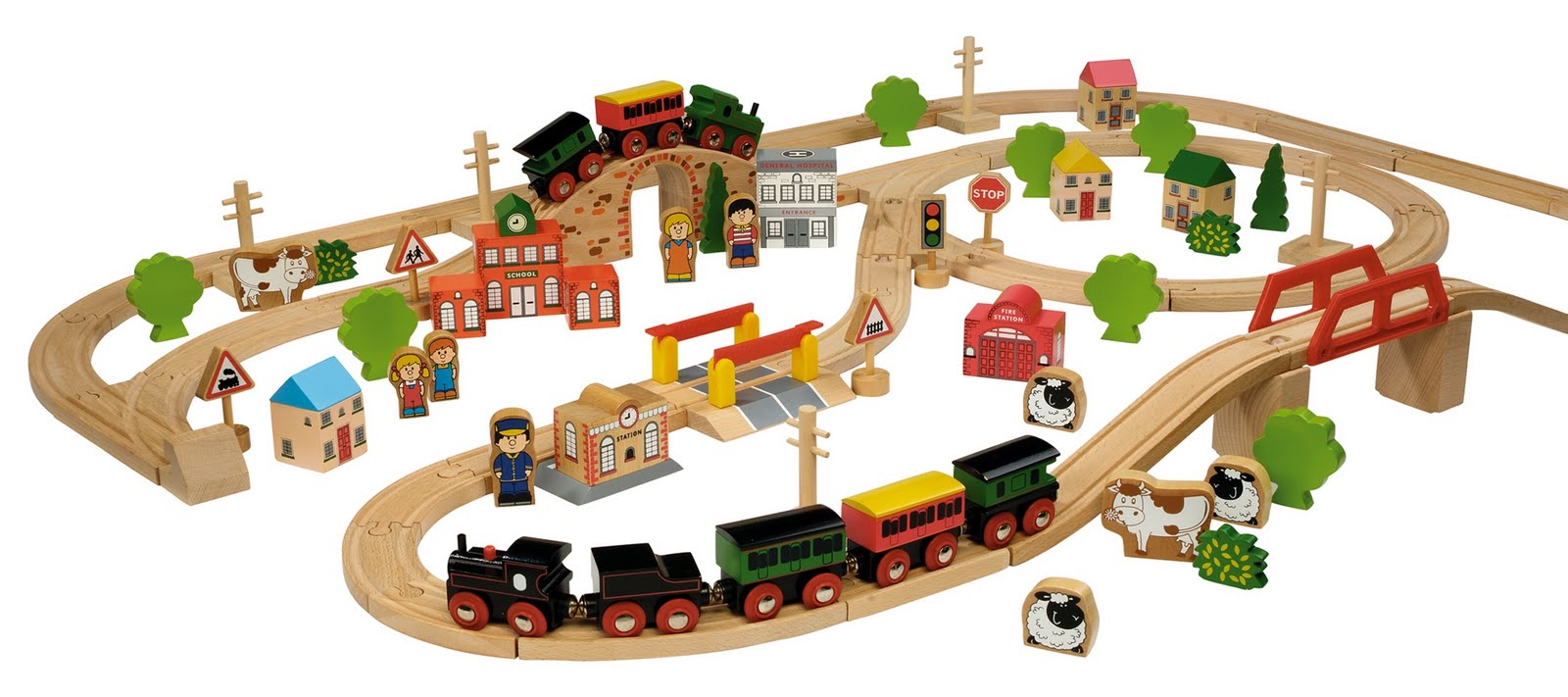  Guidecraft Reviews: Wooden Train Sets Brio And Thomas And Friends