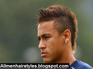 Neymar Cool Mohawk Hair Style