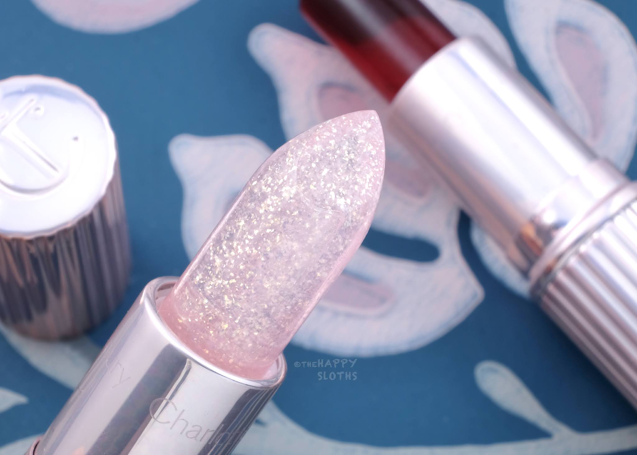 Charlotte Tilbury | Glowgasm Lips Glittergasm Lip Balm: Review and Swatches