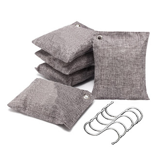 Bamboo Charcoal Air Purifying Bags Naturally Activated Hown store