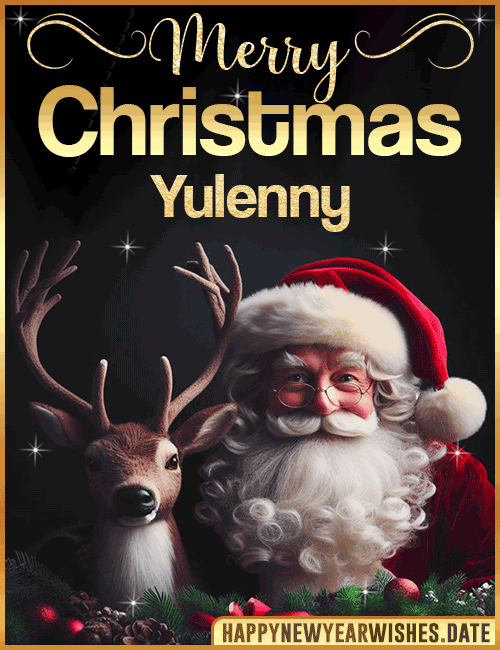 Merry Christmas gif Yulenny