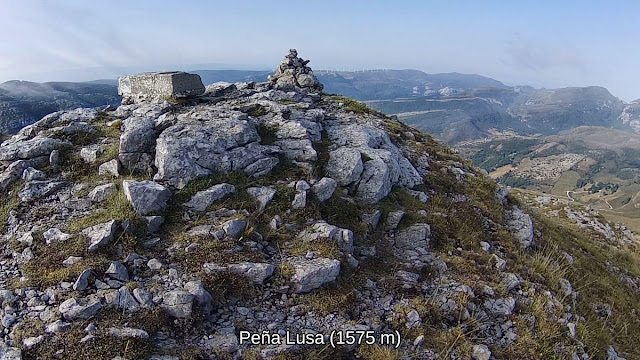 cima de la Peña Lusa