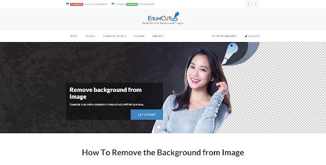 How do you remove background from photos? Try it! Enumcut.com