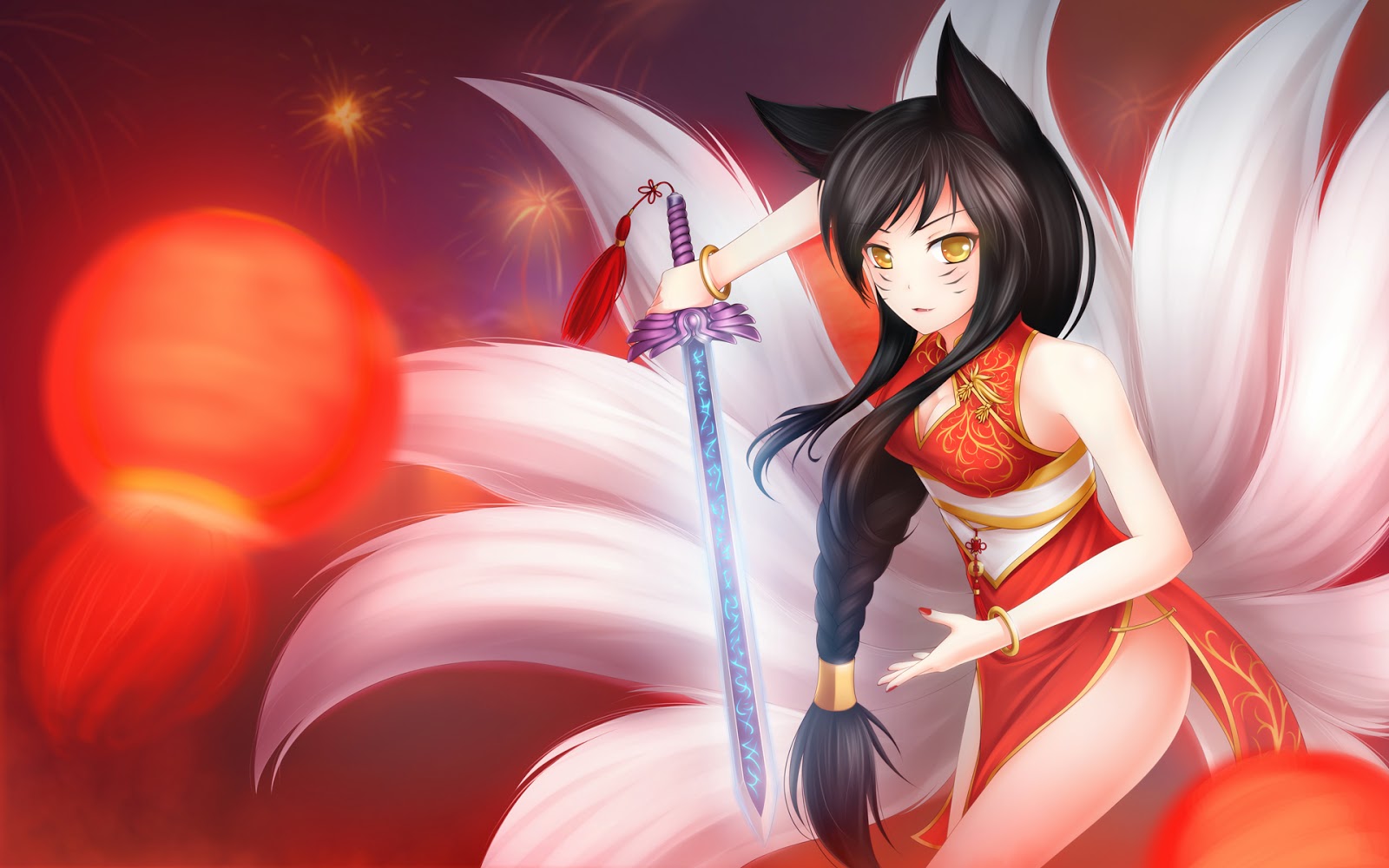 League of Legends Champions - Ahri - Wallpaper