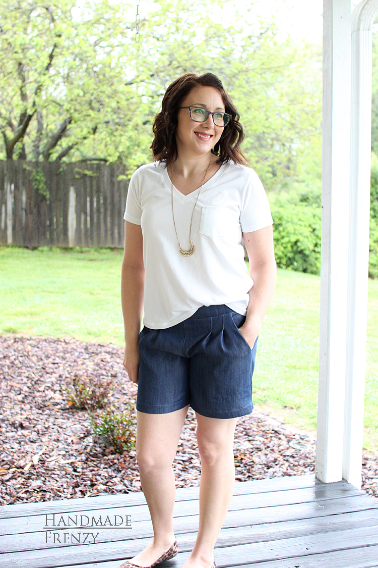 Back To Basics // Sewing For Women // Hey June Union St Tee // Emerson Shorts