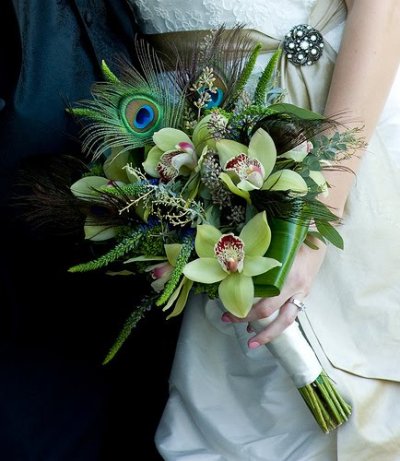 A Peacock Feather Wedding Theme