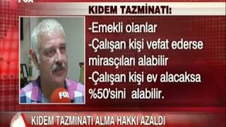 bir çok çalışanı üzecek kıdem tazminatını alma hakları daralıyor