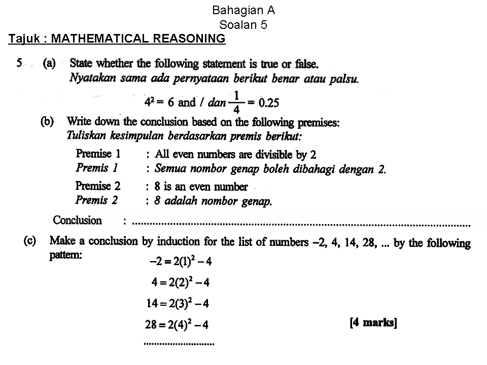 Soalan Matematik Moden Spm - Tersoal m