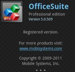 OfficeSuite Pro 5.0.509