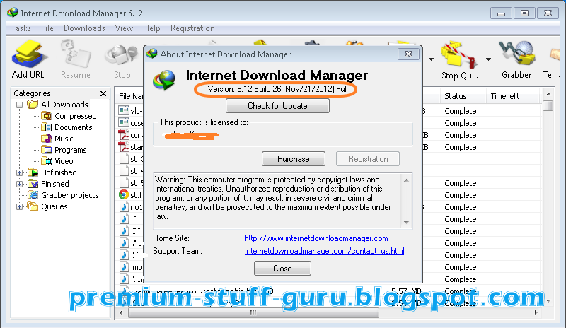 Internet Download Manager 6.12 Build 26 Full |Premium ...