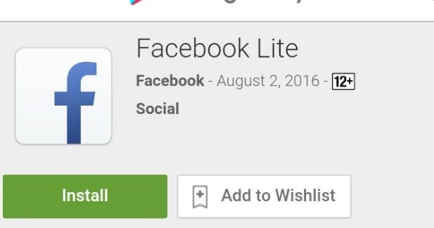 Facebook Lite Login or Sign Up for Free Download