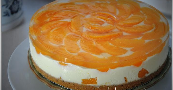 Chilled Peach Cheese Cake  Blog Citarasa wan
