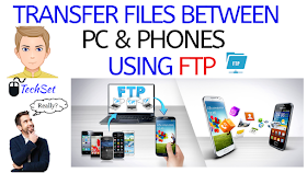 How to transfer all files between computer and mobile wireless by FTP.